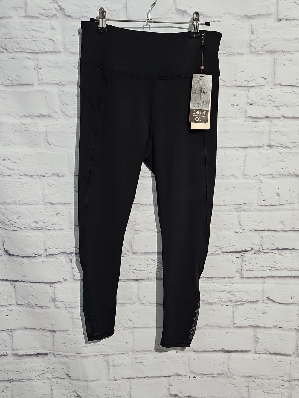CALIA by Carrie Underwood Black High-Waist Workout Leggings 7/8 Length
